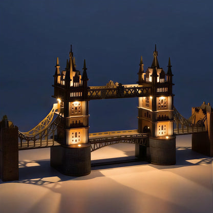 Plymagic Assembly Model - London Tower Bridge